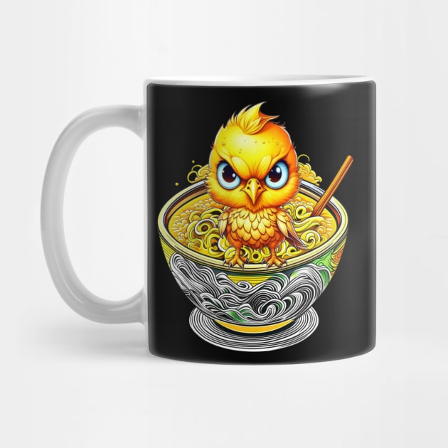 Angry Chicken Noodle Soup by HolidayBug
